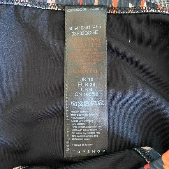 NEW Topshop Leopard Print Bikini Bottom - Picture 4 of 4